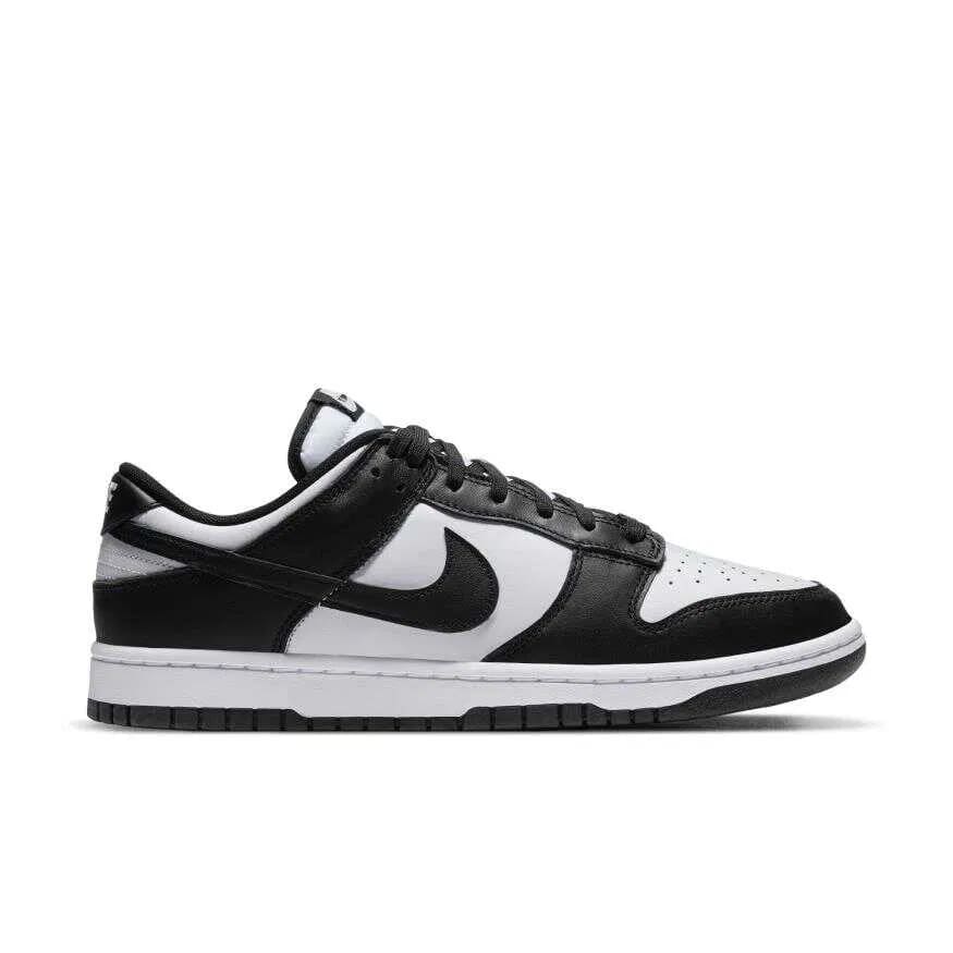 1 Nike Dunk Low Retro Panda Erkek Sneaker Ayakkabı DD1391-100 - Görsel 1